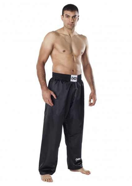 Hose Fighter - Satin - schwarz