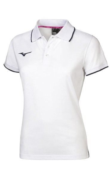 Damen Polo-Shirt, MIZUNO, weiß