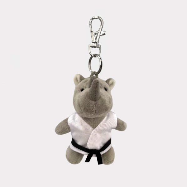 Anhänger Plüschtier Nashorn